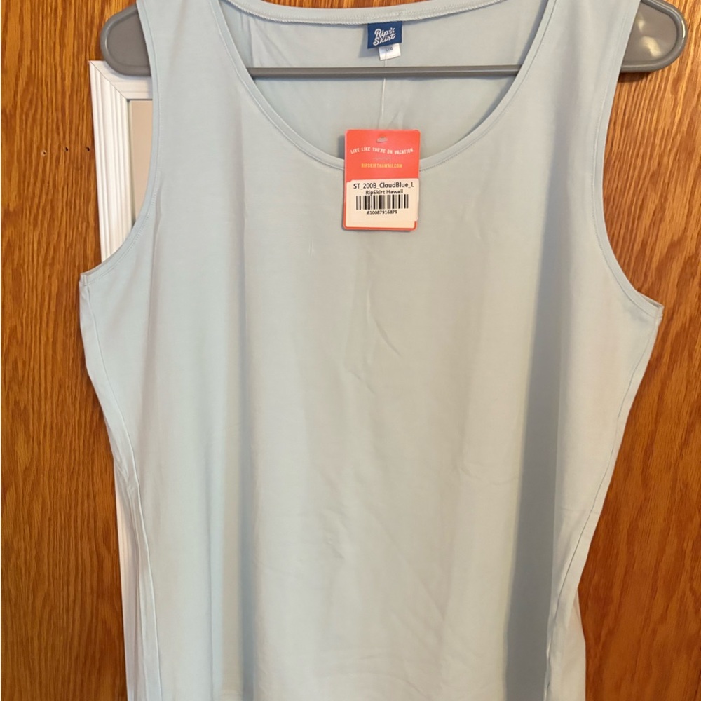Ripskirt Tank Top
